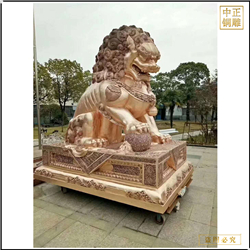 2.8米純銅獅子批發